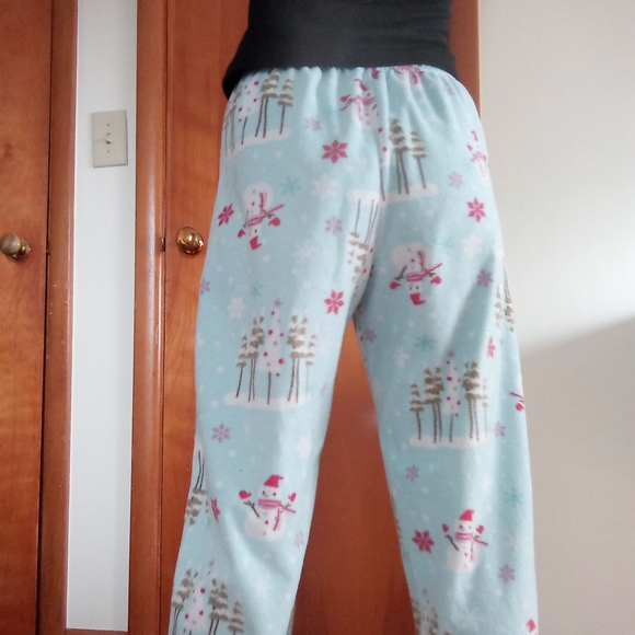 LOUNGEWEAR - Winter Snowman Pajama Lounge Pants - Picture 8 of 9